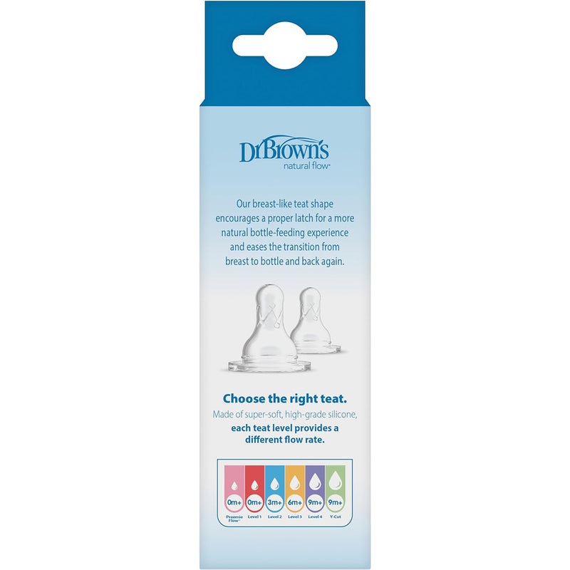 Load image into Gallery viewer, Dr.Brown’s Natural Flow® Anti-Colic Narrow Baby Bottle 60mL with Preemie Flow™ Nipple
