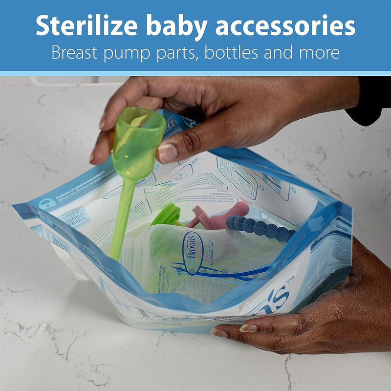 Load image into Gallery viewer, Dr.Brown’s™ Microwave Steam Sterilizer Bags 5-Pack
