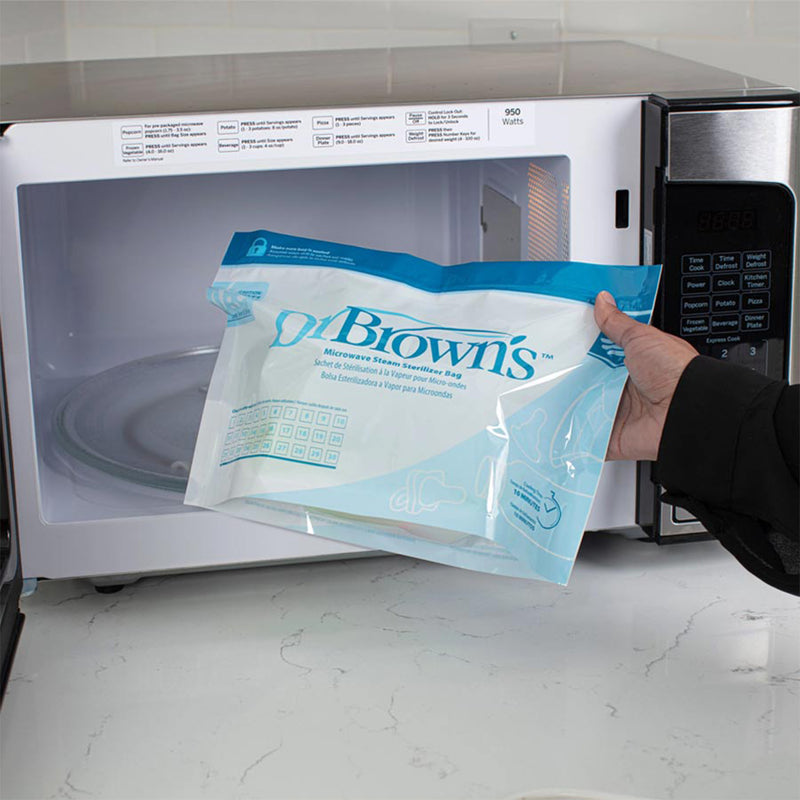 Load image into Gallery viewer, Dr.Brown’s™ Microwave Steam Sterilizer Bags 5-Pack
