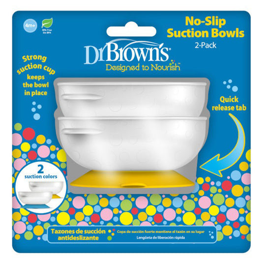 Dr.Brown’s™ No-Slip Suction Bowls