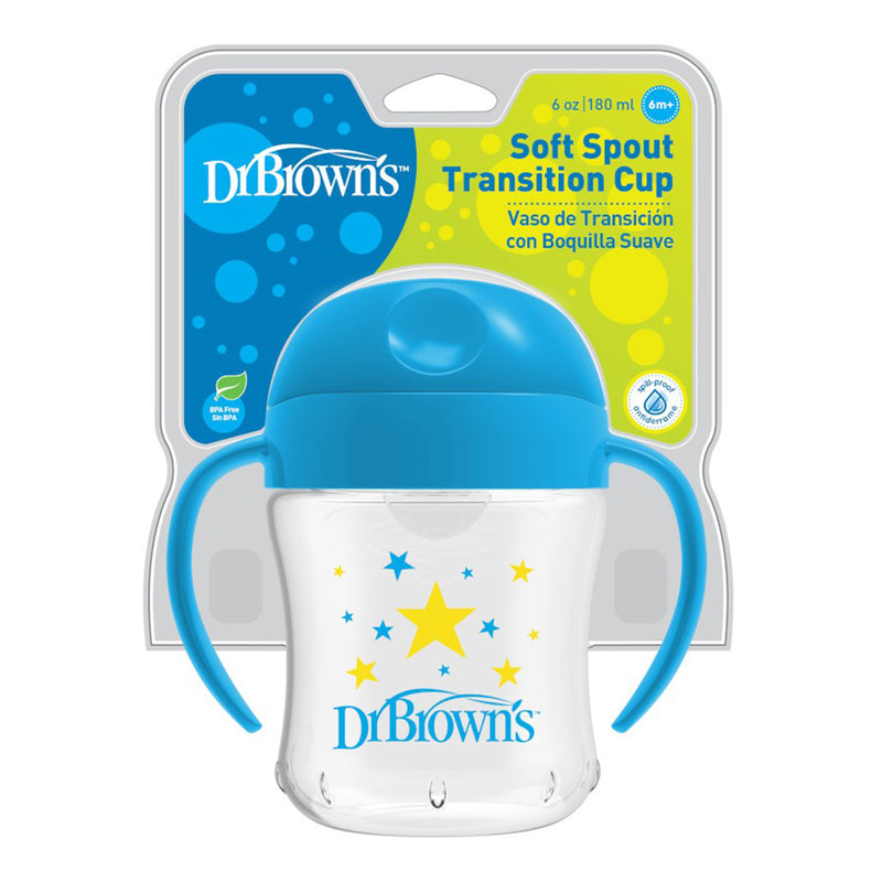 Load image into Gallery viewer, Dr.Brown’s® Soft-Spout Transition Cup 180 ml (6m+)
