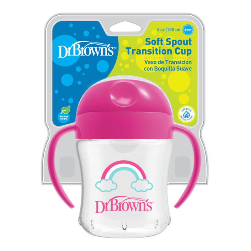 Load image into Gallery viewer, Dr.Brown’s® Soft-Spout Transition Cup 180 ml (6m+)
