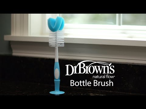 Load and play video in Gallery viewer, Dr.Brown’s Natural Flow® Baby Bottle Brush
